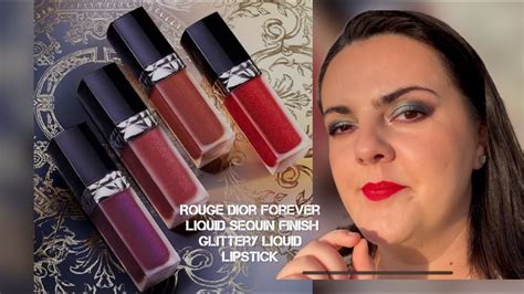 rouge dior forever liquid fini sequin